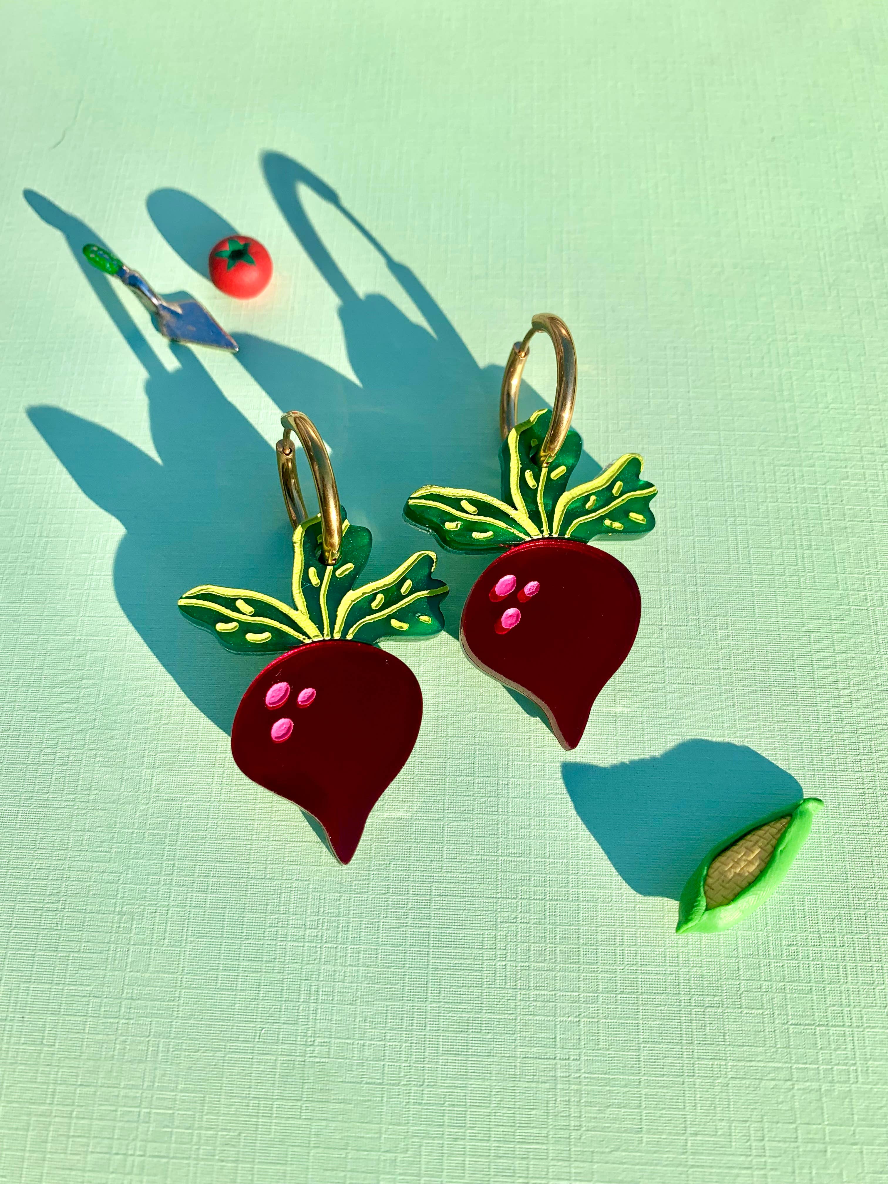 Just Beet It Earrings