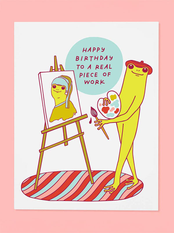 Piece of Work Card