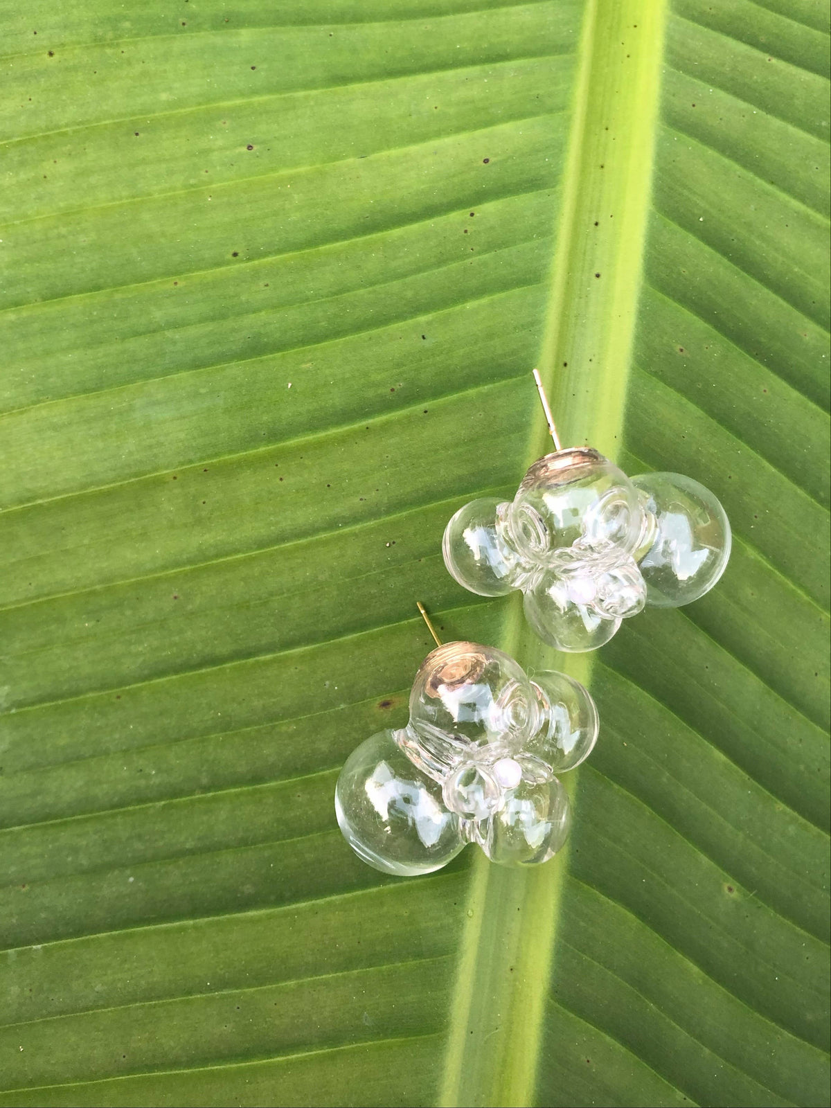 Glass Bubble Earrings: The Doyle Jr.