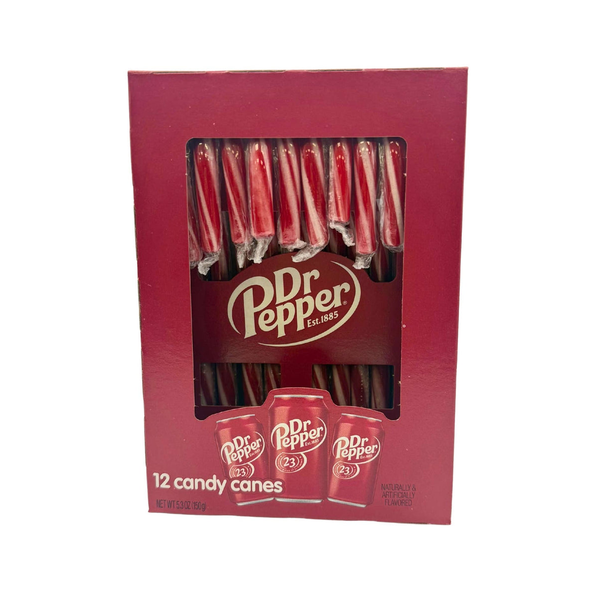 Dr Pepper Candy Canes: Box of 12