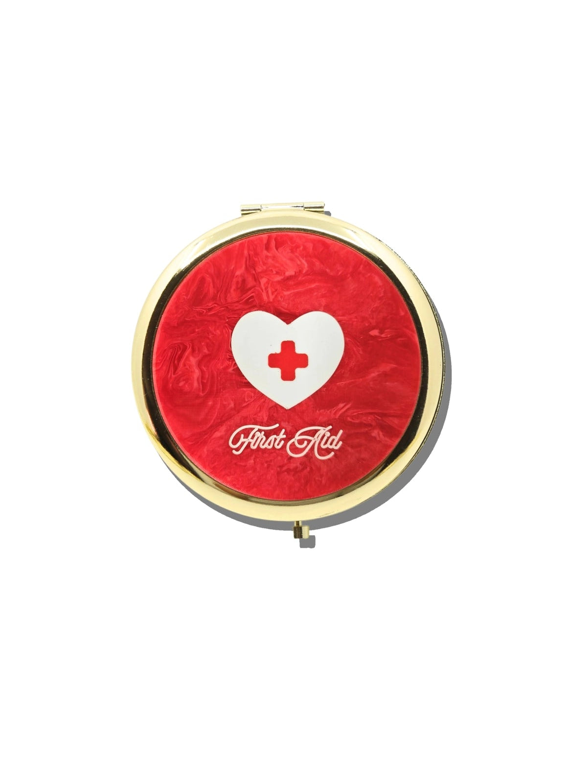 Handbag Hero Pill Compact: Vintage Drugs (Red)
