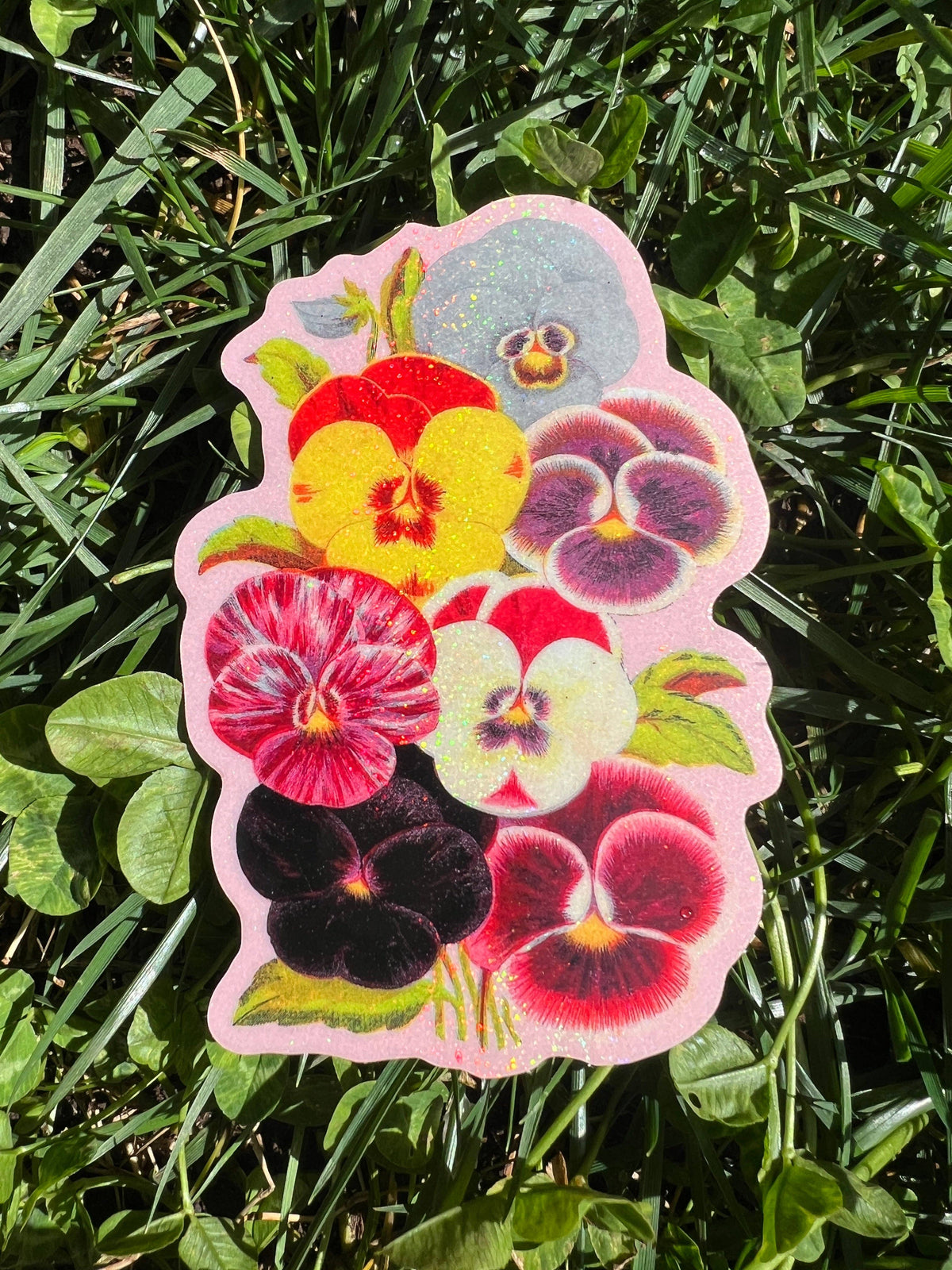 Violets Sticker