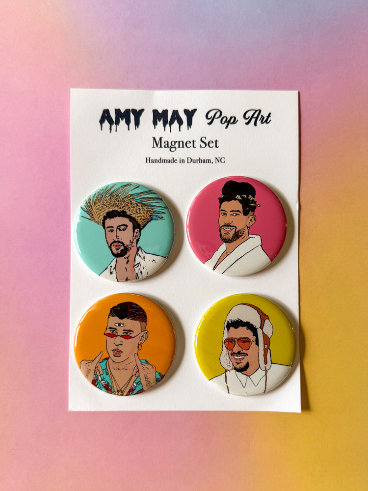 Magnet Set: Bad Bunny