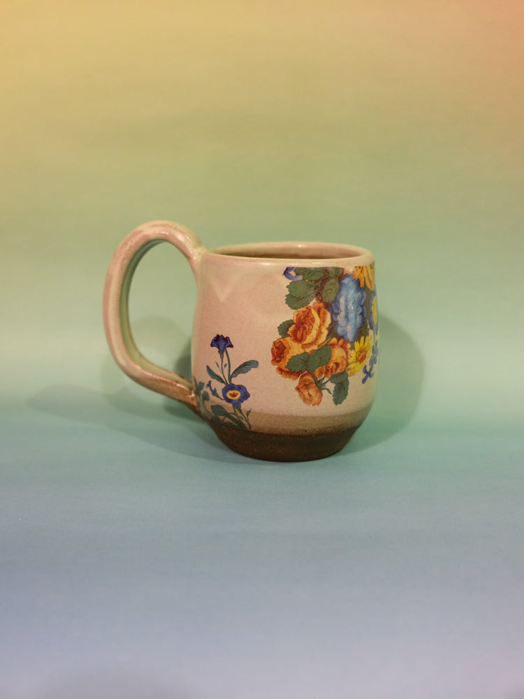 Mug: Delphinium (Turquoise)