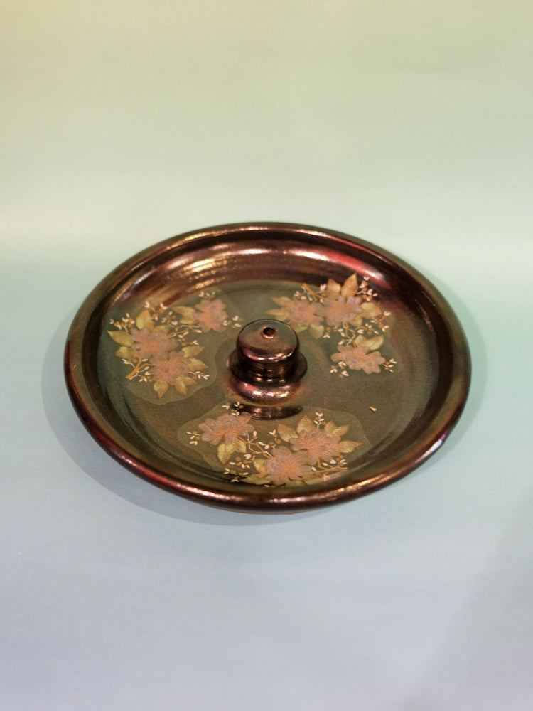 Incense Holder: Flower (Onyx)