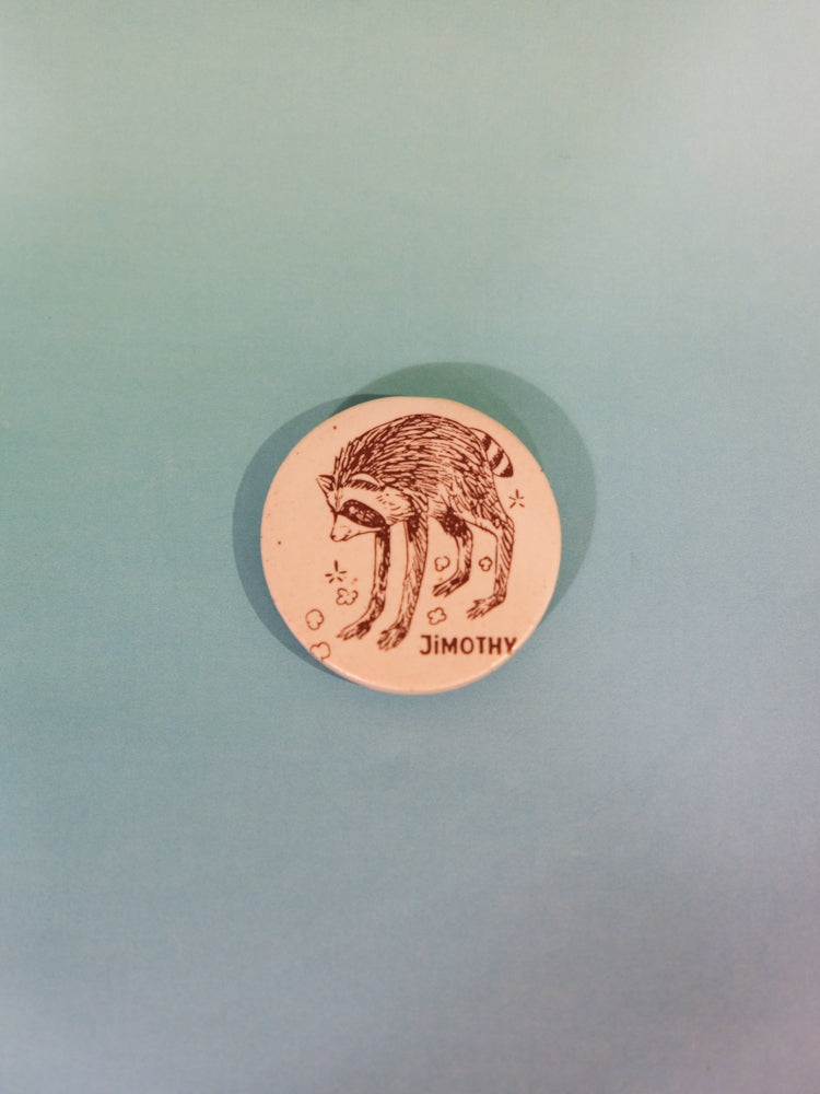 Magnet: Jimothy (White)