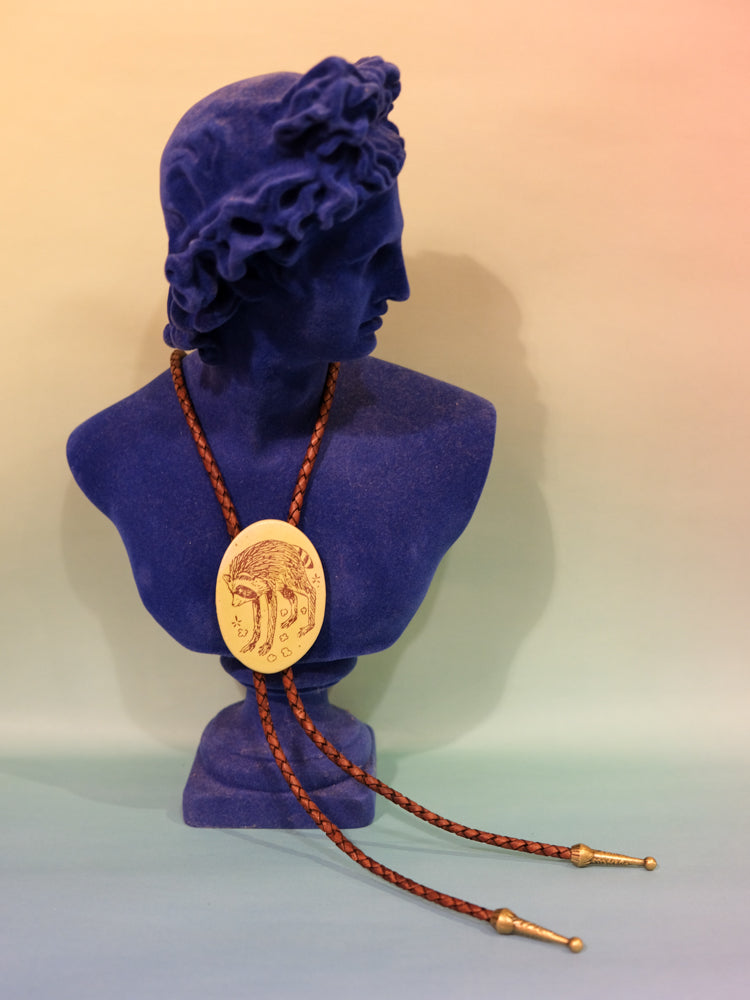 Bolo Tie: Jimothy (Chartreuse)