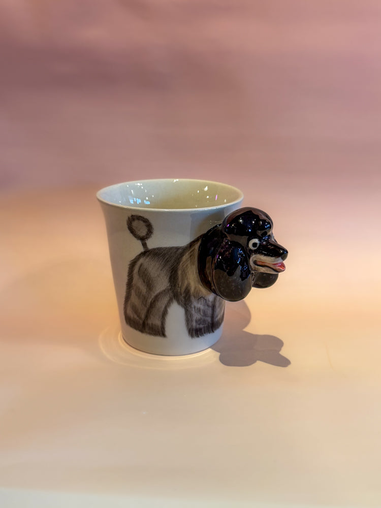 Black Poodle Mug