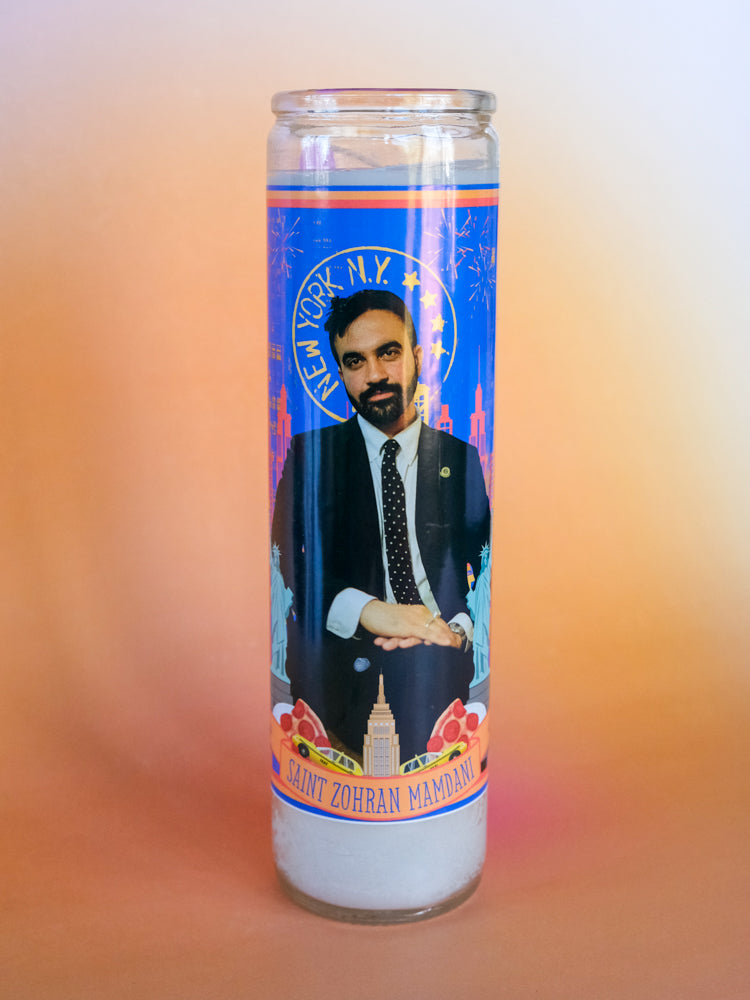 Zohran Mamdani Candle