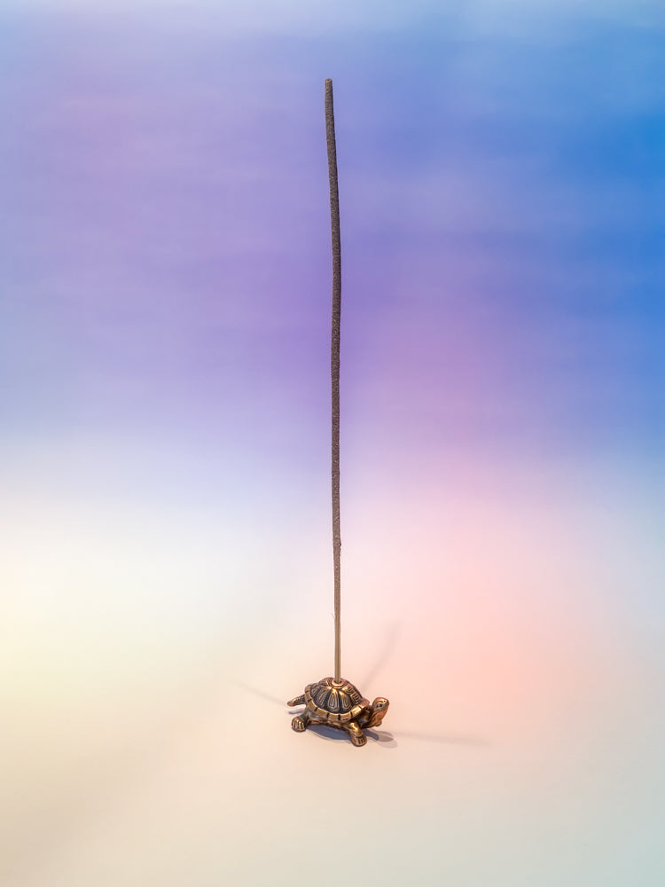Mini Incense Holder: Turtle (Bronze)