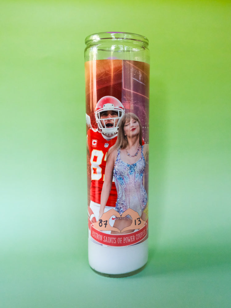 Taylor Swift & Travis Kelce Candle