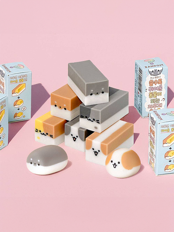 Magic Transform Animal Eraser: Assorted