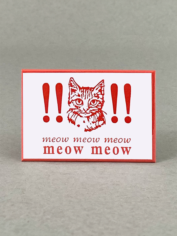 Meow Meow Meow Magnet