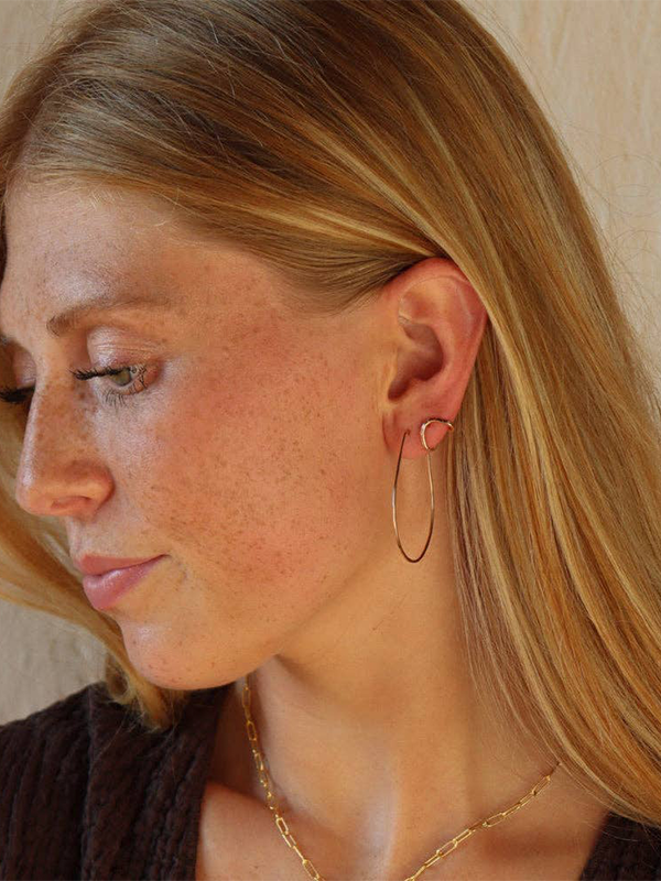Valley Studs: 14k Gold Fill