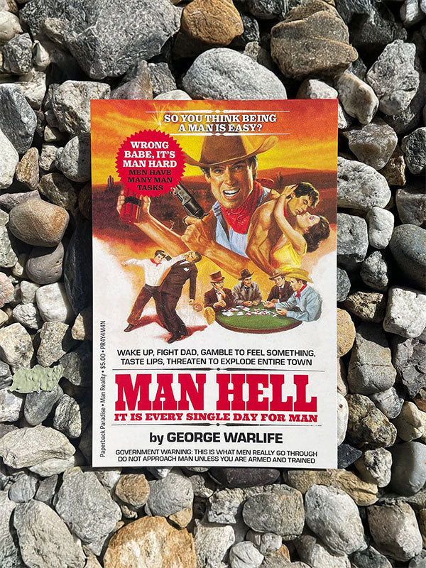 Postcard: Man Hell