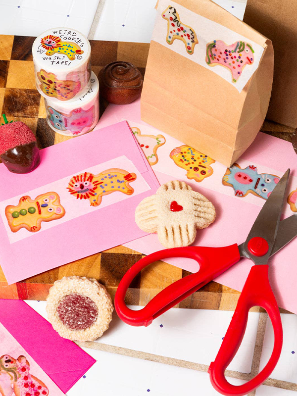 Washi Tape: Weird Cookies