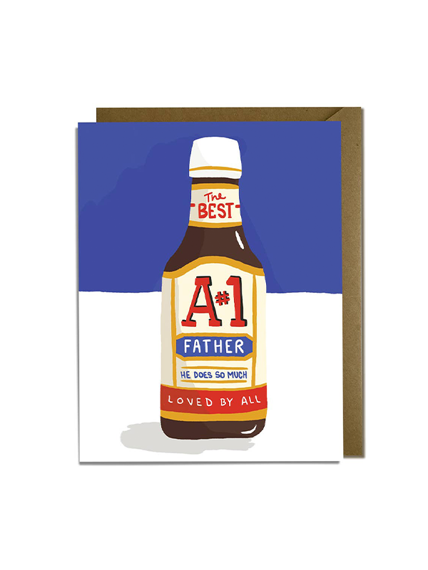 A Number 1 Father Card