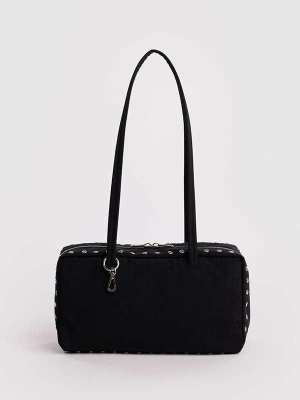 Nylon Bowler Bag: Studs