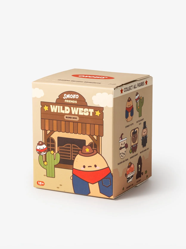 Smoko Friends Wild West Blind Box: Assorted