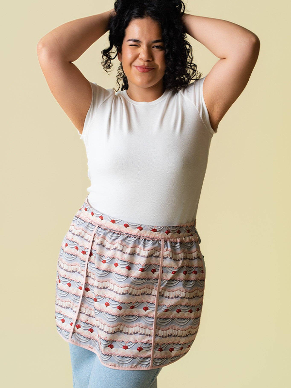 Betty Buttercream Frosting Waist Apron