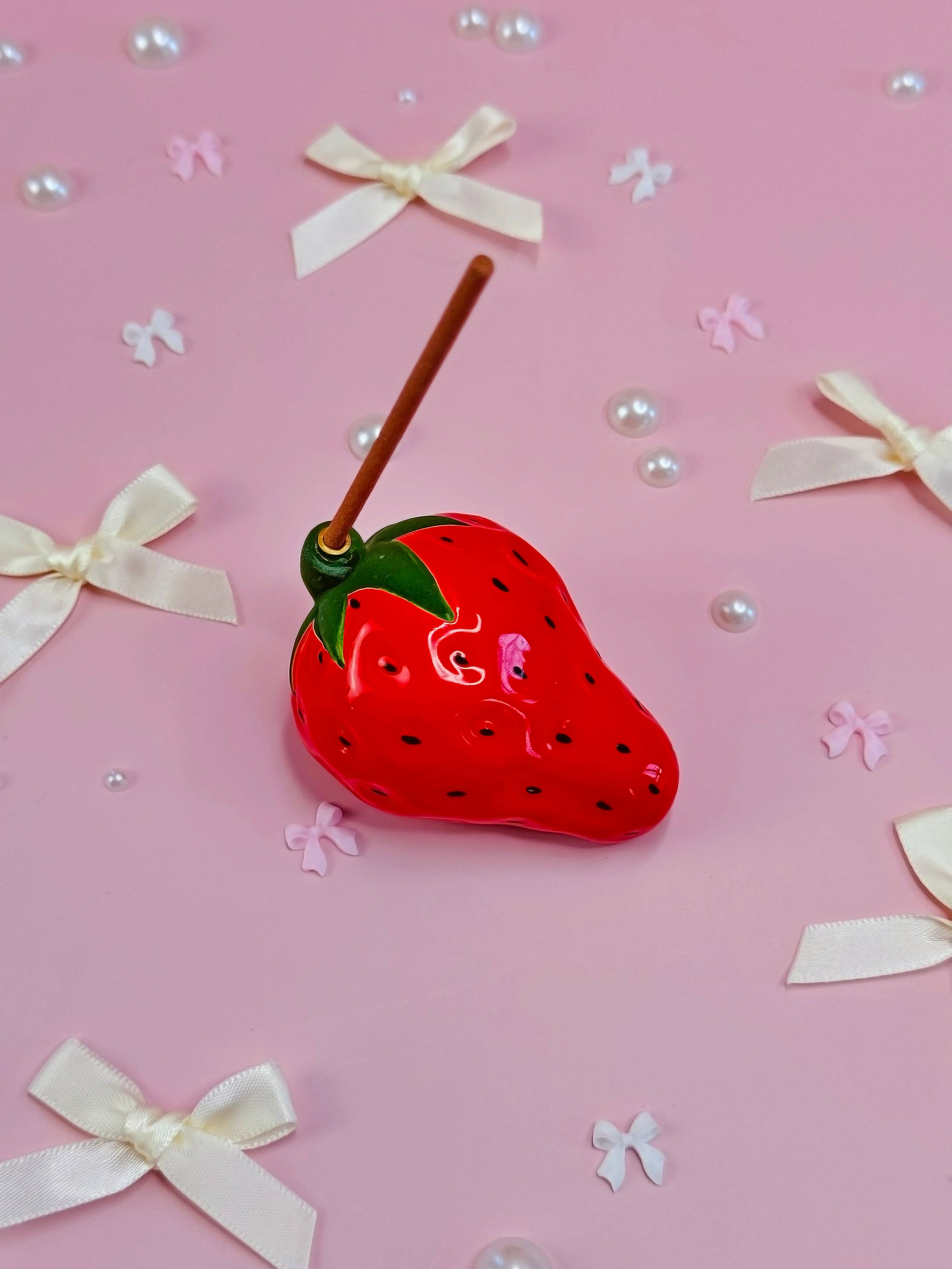Strawberry Incense Holder