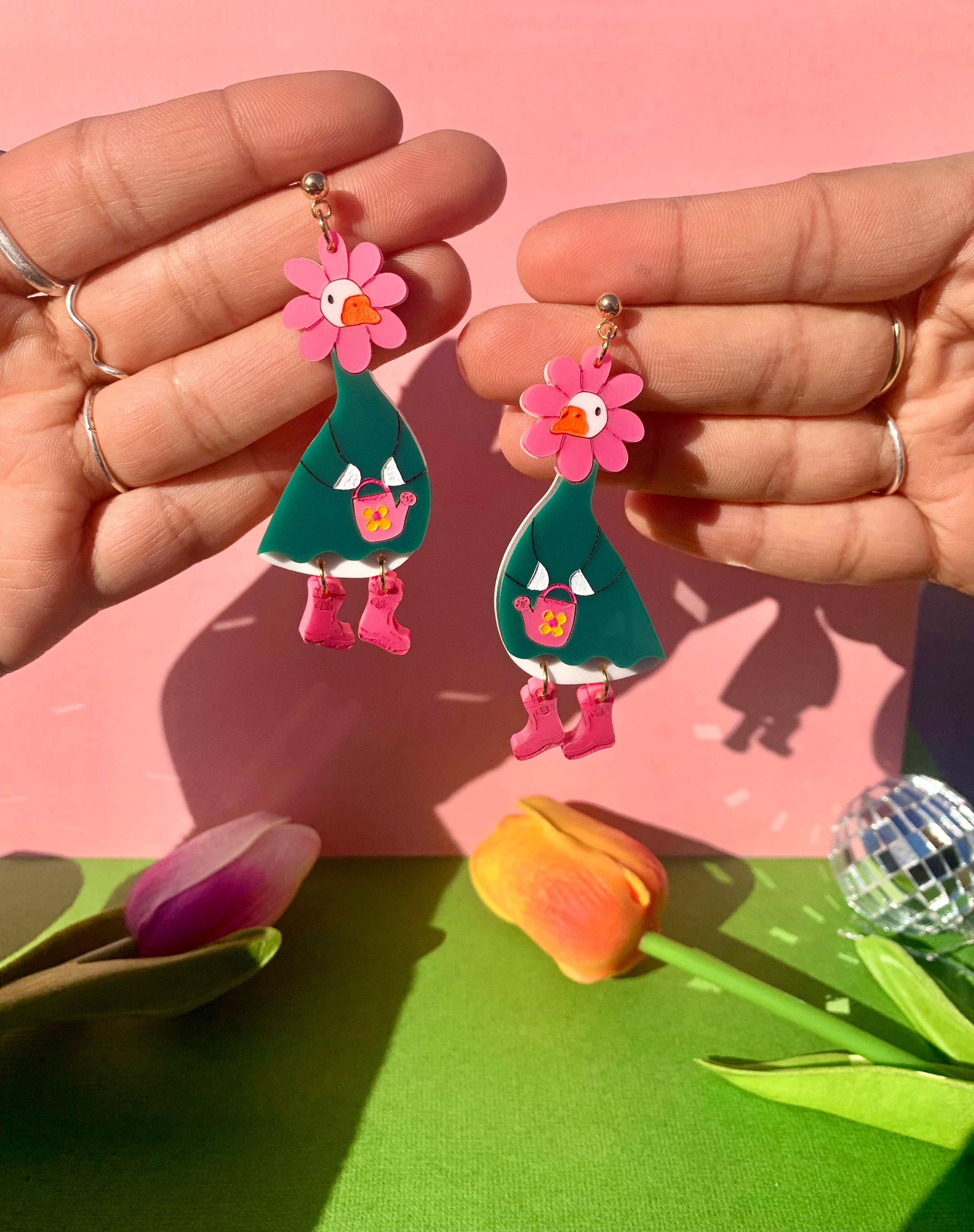 Goose Springsteen Earrings