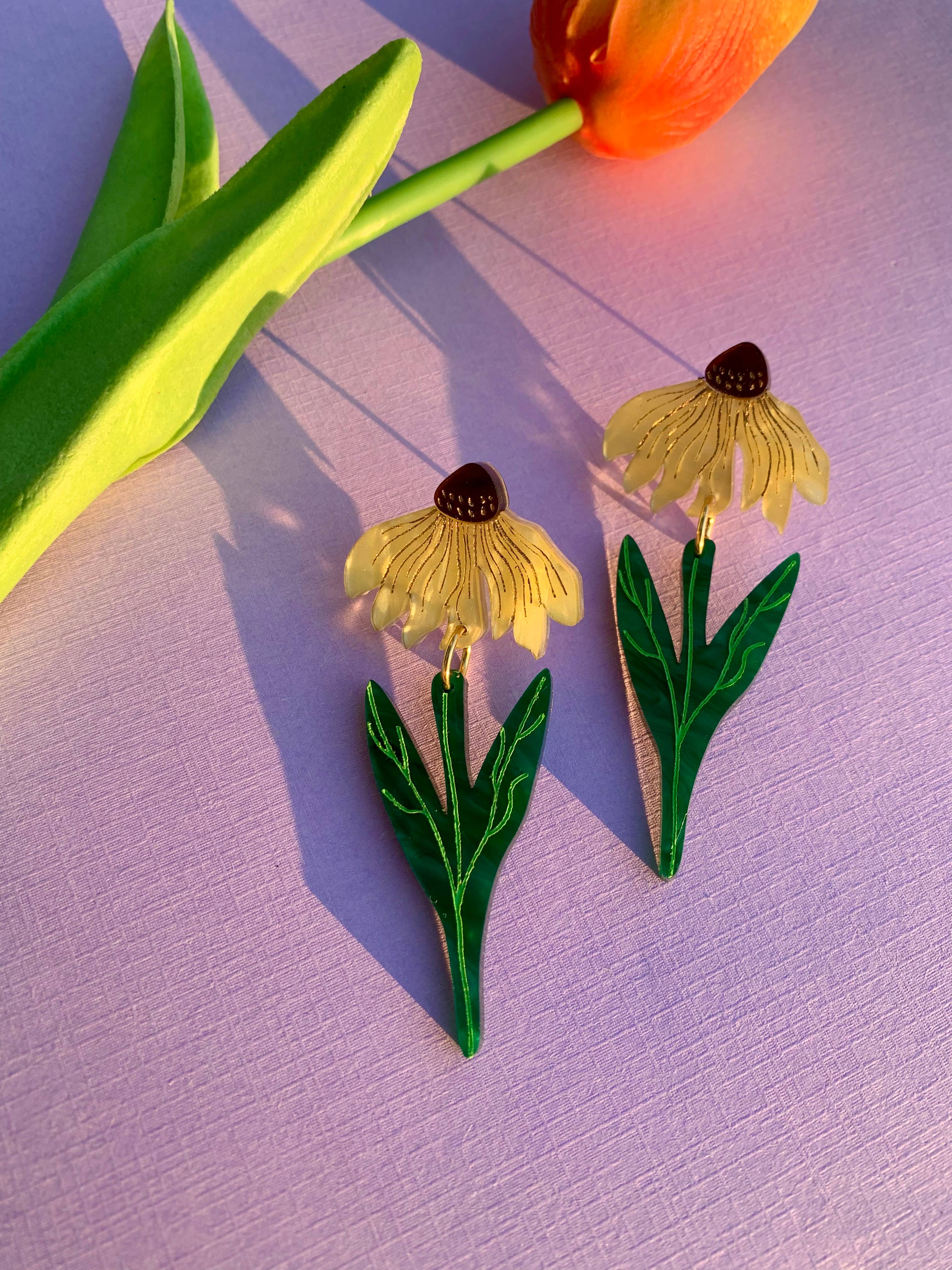 Black Eyed Susan Earrings