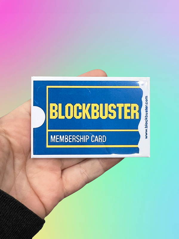 Blockbuster Membership Card Magnet
