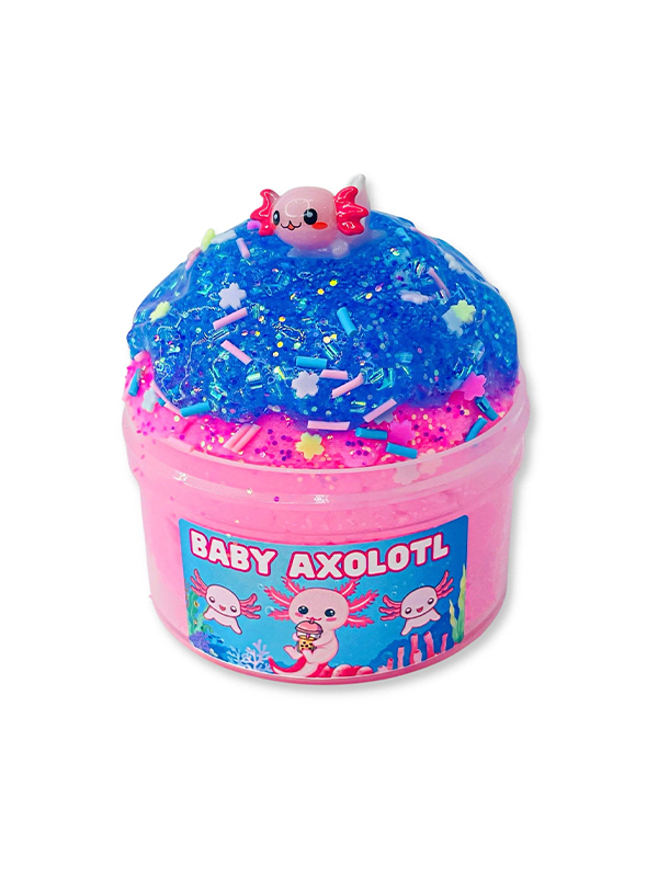Baby Axolotl Fluff Slime