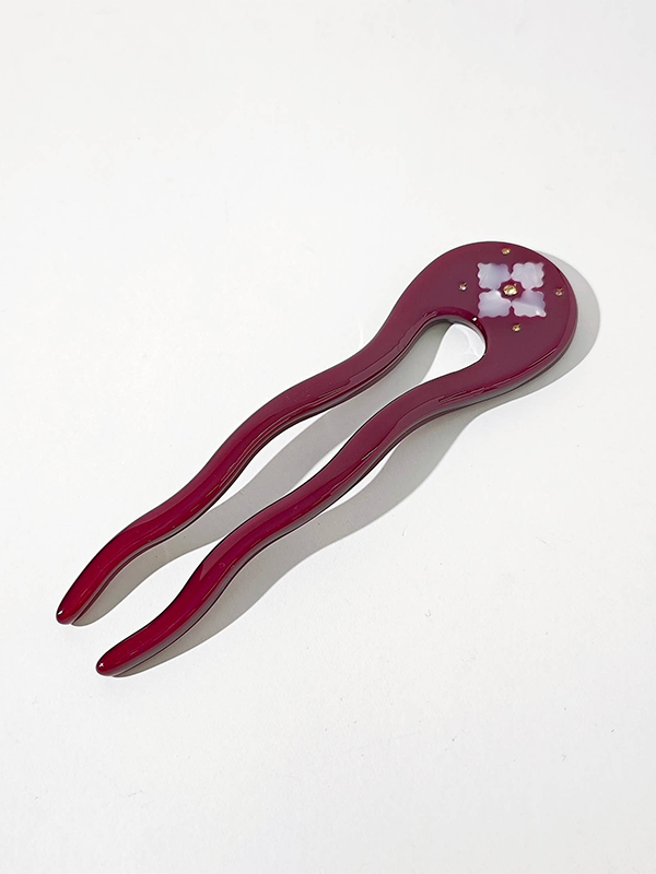 Illuminated French Pin: Burgundy
