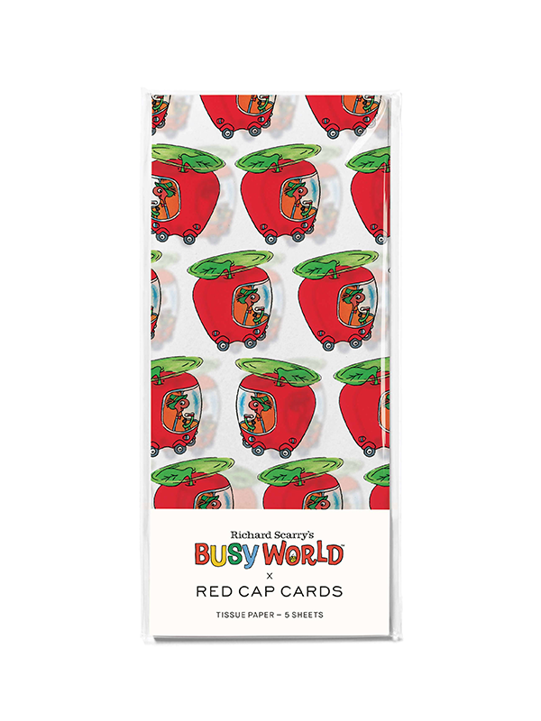 Lowly's Apple Car Tissue Paper
