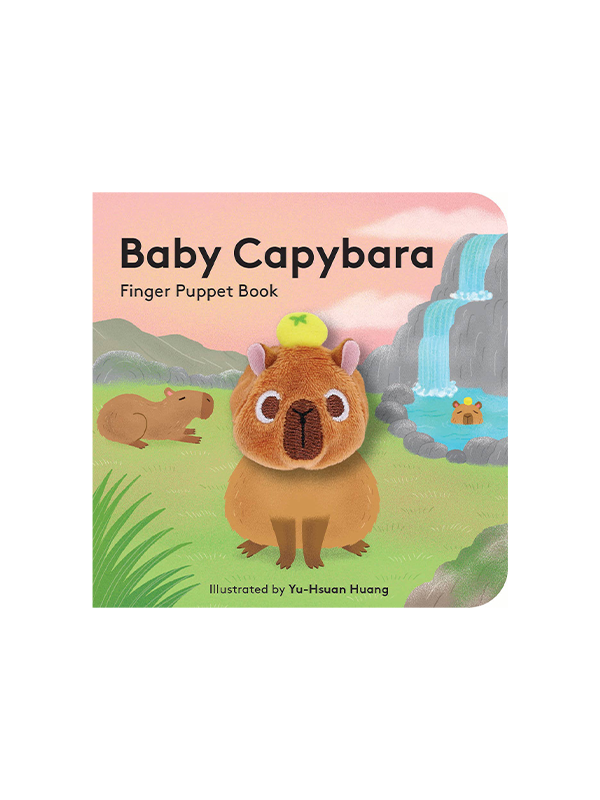 Baby Capybara: Finger Puppet Book