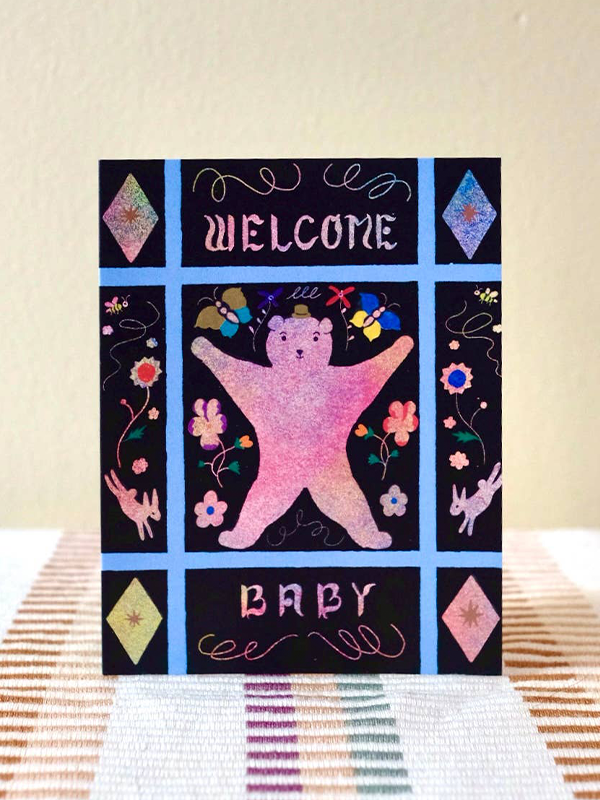 Welcome Baby Card