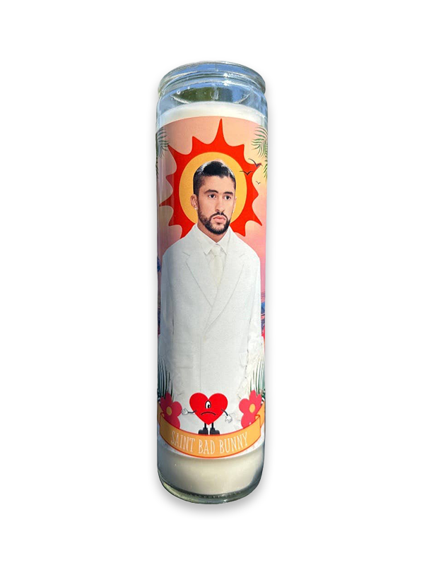 Bad Bunny Candle