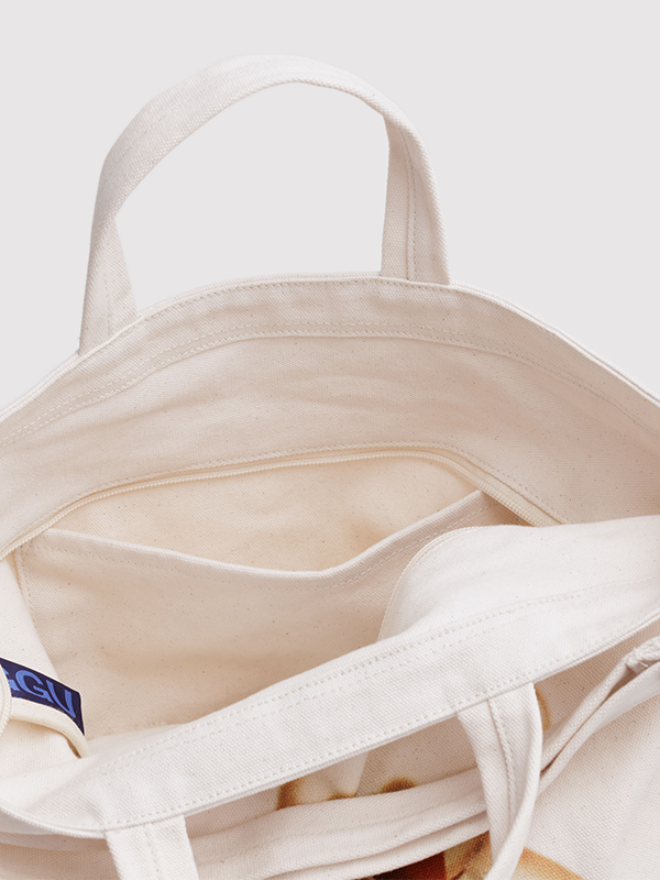 Horizontal Zip Duck Bag: Teddy Bear