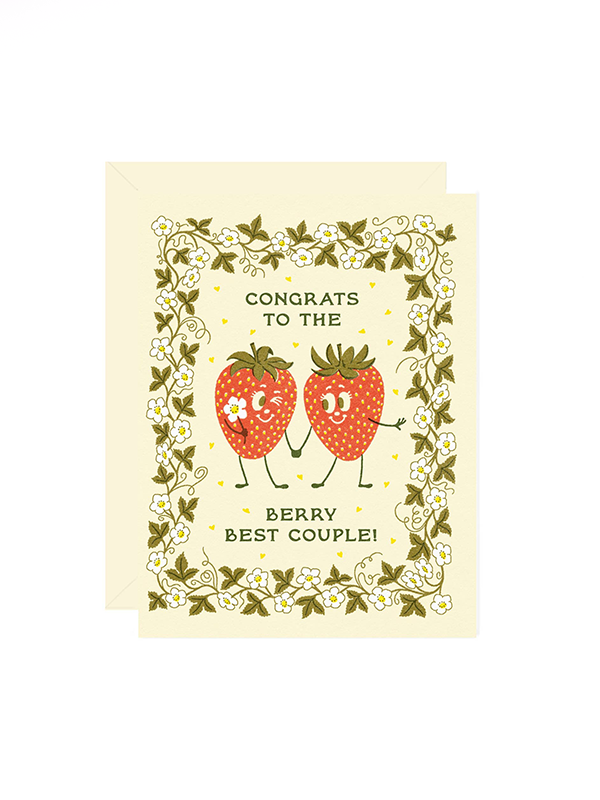 Berry Best Couple Card