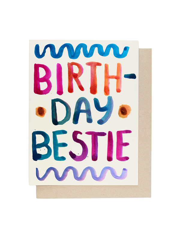 Birthday Bestie Card