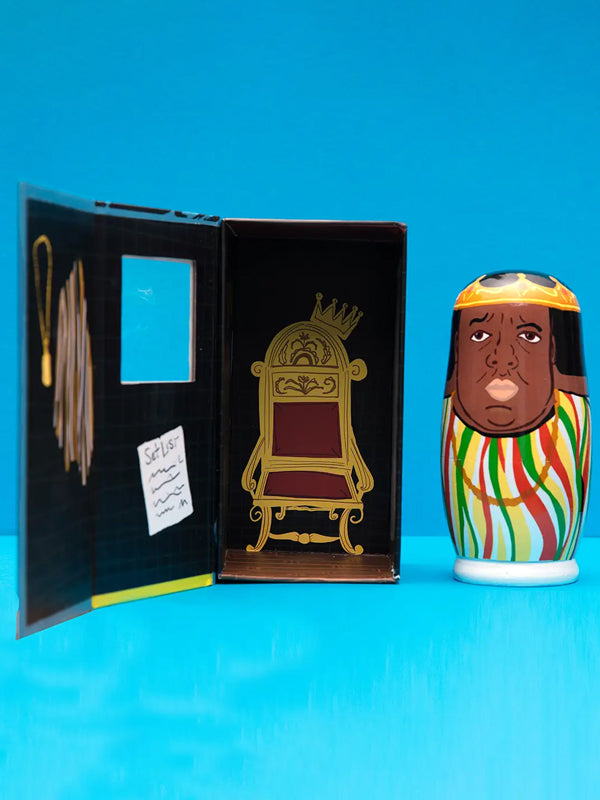 Wooden Nesting Doll Sets: East Coast Rappers (FINAL SALE)