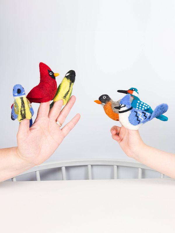 Bird Finger Puppet: Assorted