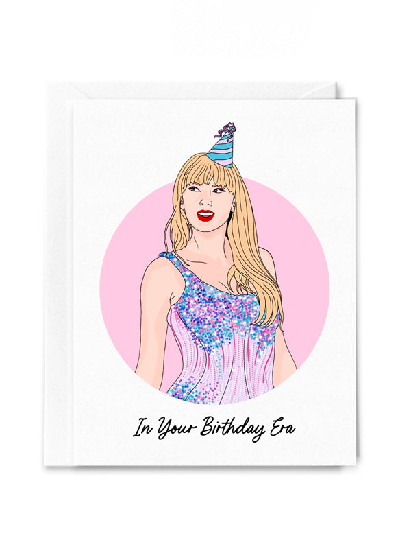 Taylor Swift Birthday Era Card