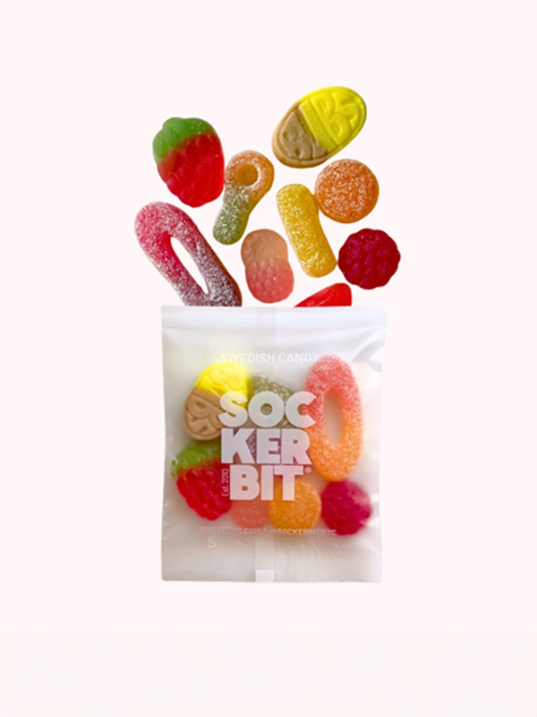 Single Serving Swedish Candy Bag