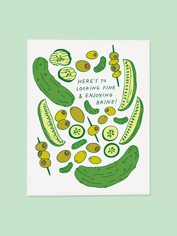 Feeling Brine Birthday Card