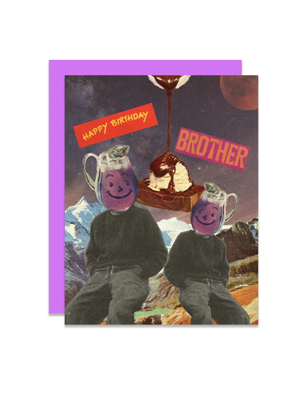 Happy Birthday Brother Card