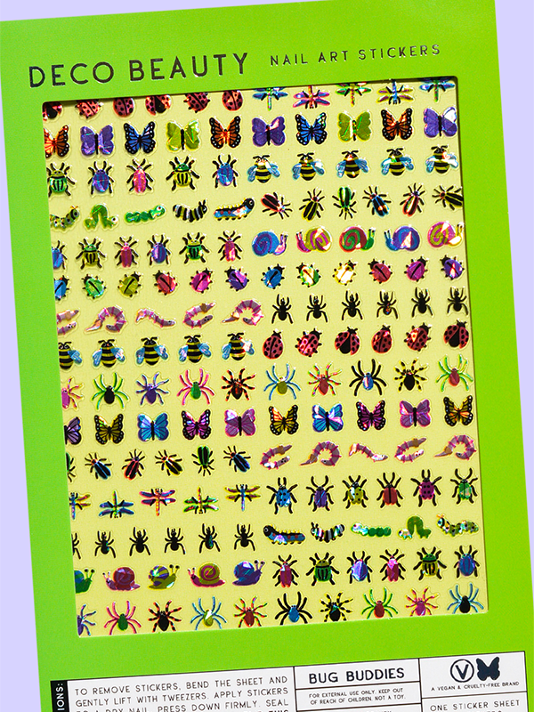 Bug Buddies Nail Art Stickers