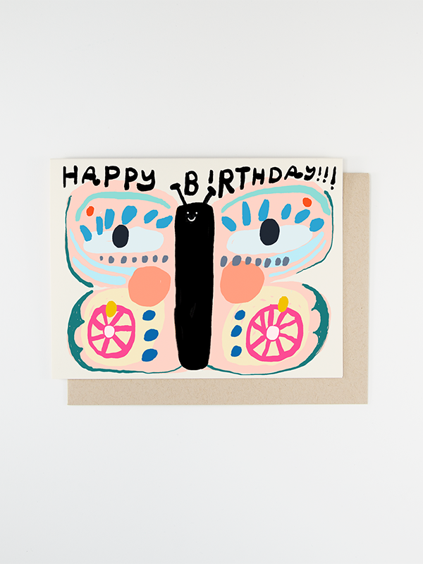 Birthday Butterfly Card
