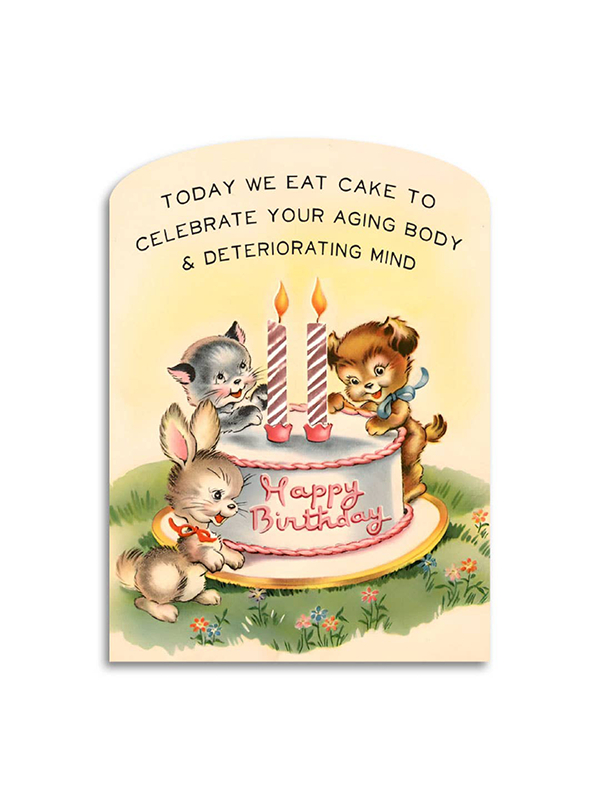 Today We Eat Cake Birthday Card