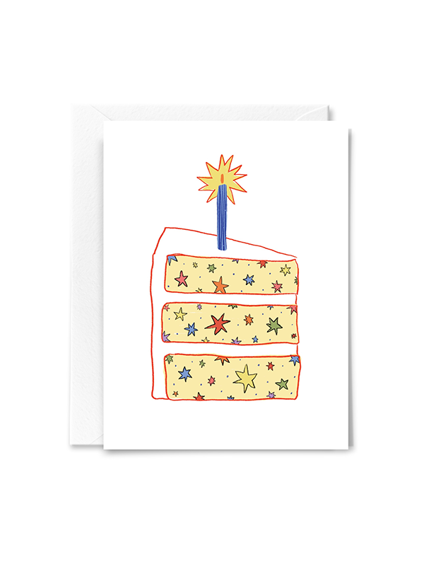 Funfetti Birthday Cake Card