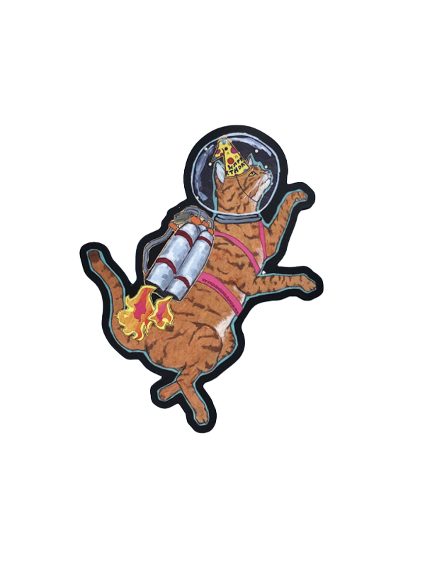 Astro Cat Sticker