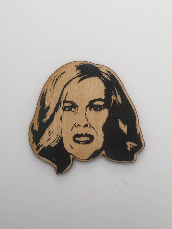 Wood Magnet: Catherine O'Hara (Schitts Creek)