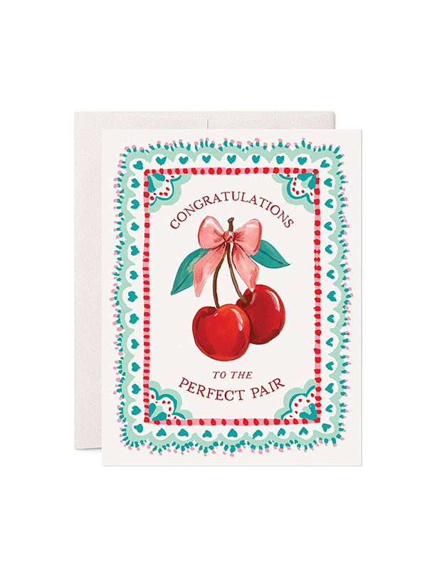 Cherries Congrats Card